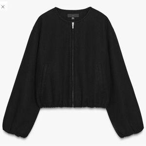 Zara Soft Bomber Jacket Size Medium